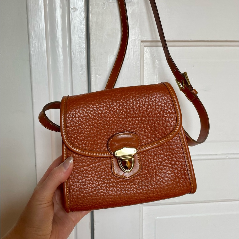 rustic brown dooney & bourke mini bag 👜